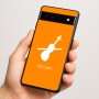 כיסוי בעיצוב אישי עם השם שלך לדגם - Google Pixel 6a 5G בעיצוב כינור