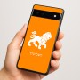 כיסוי בעיצוב אישי עם השם שלך לדגם - Google Pixel 6a 5G בעיצוב מזלות - אריה