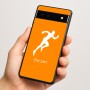 כיסוי בעיצוב אישי עם השם שלך לדגם - Google Pixel 6a 5G בעיצוב רץ