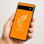 כיסוי בעיצוב אישי עם השם שלך לדגם - Google Pixel 6a 5G בעיצוב חיטה גלית זהב