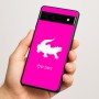 כיסוי בעיצוב אישי עם השם שלך לדגם - Google Pixel 6a 5G בעיצוב תנין