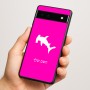 כיסוי בעיצוב אישי עם השם שלך לדגם - Google Pixel 6a 5G בעיצוב כריש ראש פטיש
