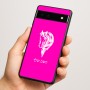 כיסוי בעיצוב אישי עם השם שלך לדגם - Google Pixel 6a 5G בעיצוב ראש סוס