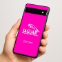 כיסוי בעיצוב אישי עם השם שלך לדגם - Google Pixel 6a 5G בעיצוב יגואר