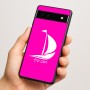 כיסוי בעיצוב אישי עם השם שלך לדגם - Google Pixel 6a 5G בעיצוב סירה