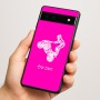 כיסוי בעיצוב אישי עם השם שלך לדגם - Google Pixel 6a 5G בעיצוב רוכב טרקטורונים