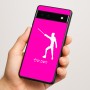 כיסוי בעיצוב אישי עם השם שלך לדגם - Google Pixel 6a 5G בעיצוב לוחם סייף
