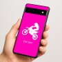 כיסוי בעיצוב אישי עם השם שלך לדגם - Google Pixel 6a 5G בעיצוב מוטוקרוס