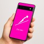 כיסוי בעיצוב אישי עם השם שלך לדגם - Google Pixel 6a 5G בעיצוב קפיצת סקי אולימפית