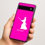 כיסוי בעיצוב אישי עם השם שלך לדגם - Google Pixel 6a 5G בעיצוב סמוראי