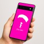 כיסוי בעיצוב אישי עם השם שלך לדגם - Google Pixel 6a 5G בעיצוב צניחה חופשית