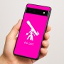 כיסוי בעיצוב אישי עם השם שלך לדגם - Google Pixel 6a 5G בעיצוב טלסקופ