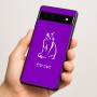 כיסוי בעיצוב אישי עם השם שלך לדגם - Google Pixel 6a 5G בעיצוב חתול
