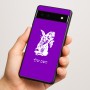 כיסוי בעיצוב אישי עם השם שלך לדגם - Google Pixel 6a 5G בעיצוב ארנב מחזיק גזר