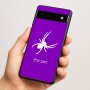 כיסוי בעיצוב אישי עם השם שלך לדגם - Google Pixel 6a 5G בעיצוב עכביש