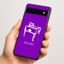 כיסוי בעיצוב אישי עם השם שלך לדגם - Google Pixel 6a 5G בעיצוב שחקן ביליארד