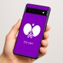 כיסוי בעיצוב אישי עם השם שלך לדגם - Google Pixel 6a 5G בעיצוב פינג פונג