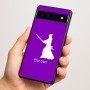 כיסוי בעיצוב אישי עם השם שלך לדגם - Google Pixel 6a 5G בעיצוב סמוראי