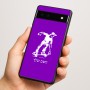 כיסוי בעיצוב אישי עם השם שלך לדגם - Google Pixel 6a 5G בעיצוב ילד סקייטבורד