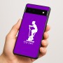 כיסוי בעיצוב אישי עם השם שלך לדגם - Google Pixel 6a 5G בעיצוב אימון ספינינג - אישה