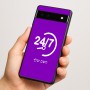כיסוי בעיצוב אישי עם השם שלך לדגם - Google Pixel 6a 5G בעיצוב 24 ביולי