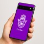 כיסוי בעיצוב אישי עם השם שלך לדגם - Google Pixel 6a 5G בעיצוב חמסה - קבלה