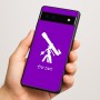 כיסוי בעיצוב אישי עם השם שלך לדגם - Google Pixel 6a 5G בעיצוב טלסקופ
