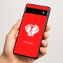כיסוי בעיצוב אישי עם השם שלך לדגם - Google Pixel 6a 5G בעיצוב ראש פיל