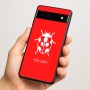 כיסוי בעיצוב אישי עם השם שלך לדגם - Google Pixel 6a 5G בעיצוב פרת משה רבנו