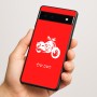 כיסוי בעיצוב אישי עם השם שלך לדגם - Google Pixel 6a 5G בעיצוב הארלי-דיווידסון