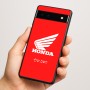 כיסוי בעיצוב אישי עם השם שלך לדגם - Google Pixel 6a 5G בעיצוב הונדה