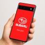 כיסוי בעיצוב אישי עם השם שלך לדגם - Google Pixel 6a 5G בעיצוב סובארו