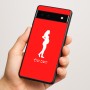 כיסוי בעיצוב אישי עם השם שלך לדגם - Google Pixel 6a 5G בעיצוב אישה בהריון