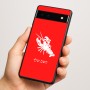 כיסוי בעיצוב אישי עם השם שלך לדגם - Google Pixel 6a 5G בעיצוב מזלות - סרטן
