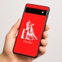 כיסוי בעיצוב אישי עם השם שלך לדגם - Google Pixel 6a 5G בעיצוב קאוגירל