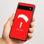 כיסוי בעיצוב אישי עם השם שלך לדגם - Google Pixel 6a 5G בעיצוב צניחה חופשית