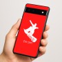 כיסוי בעיצוב אישי עם השם שלך לדגם - Google Pixel 6a 5G בעיצוב סנובורדיסט