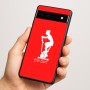 כיסוי בעיצוב אישי עם השם שלך לדגם - Google Pixel 6a 5G בעיצוב אימון ספינינג - אישה