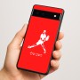 כיסוי בעיצוב אישי עם השם שלך לדגם - Google Pixel 6a 5G בעיצוב שחקן טניס