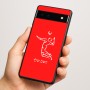 כיסוי בעיצוב אישי עם השם שלך לדגם - Google Pixel 6a 5G בעיצוב שחקן כדורעף