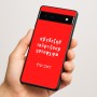 כיסוי בעיצוב אישי עם השם שלך לדגם - Google Pixel 6a 5G בעיצוב האלפבית היווני
