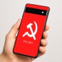 כיסוי בעיצוב אישי עם השם שלך לדגם - Google Pixel 6a 5G בעיצוב פטיש ומגל