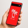 כיסוי בעיצוב אישי עם השם שלך לדגם - Google Pixel 6a 5G בעיצוב כפות ידיים