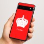 כיסוי בעיצוב אישי עם השם שלך לדגם - Google Pixel 6a 5G בעיצוב כתר מלכותי