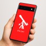 כיסוי בעיצוב אישי עם השם שלך לדגם - Google Pixel 6a 5G בעיצוב טלסקופ