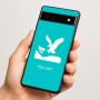 כיסוי בעיצוב אישי עם השם שלך לדגם - Google Pixel 6a 5G בעיצוב נשר אמריקאי