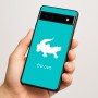 כיסוי בעיצוב אישי עם השם שלך לדגם - Google Pixel 6a 5G בעיצוב תנין