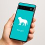 כיסוי בעיצוב אישי עם השם שלך לדגם - Google Pixel 6a 5G בעיצוב כלב