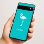 כיסוי בעיצוב אישי עם השם שלך לדגם - Google Pixel 6a 5G בעיצוב אנפה