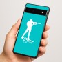 כיסוי בעיצוב אישי עם השם שלך לדגם - Google Pixel 6a 5G בעיצוב ביאתלון
